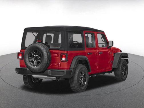 Firecracker Red Clearcoat 2025 Jeep Wrangler 4-Door Sahara 4x4