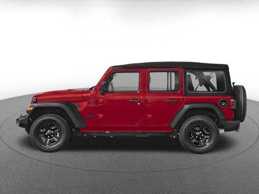 Firecracker Red Clearcoat 2025 Jeep Wrangler 4-Door Sahara 4x4