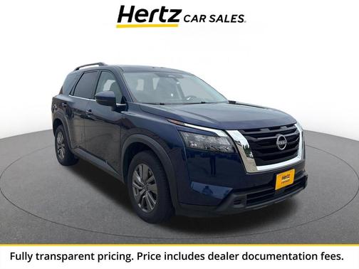 Deep Ocean Blue Pearl 2025 Nissan Pathfinder SV 4WD