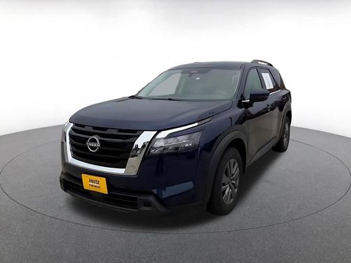 Deep Ocean Blue Pearl 2025 Nissan Pathfinder SV 4WD