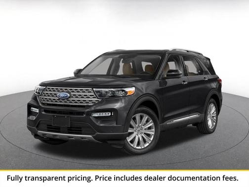 Agate Black Metallic 2024 Ford Explorer Limited