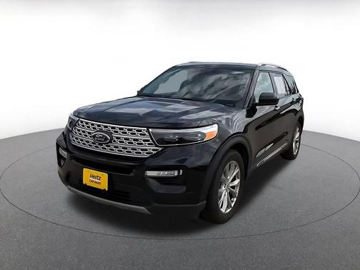 Agate Black Metallic 2024 Ford Explorer Limited
