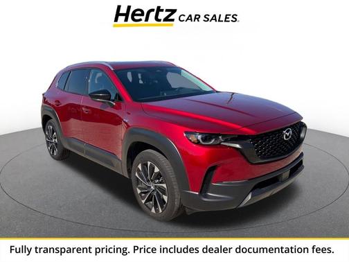 Soul Red Crystal Metallic 2025 Mazda CX-50 Hybrid Premium Plus Package