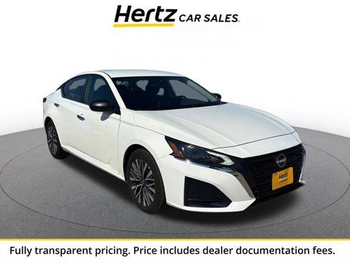 Glacier White 2025 Nissan Altima SV FWD