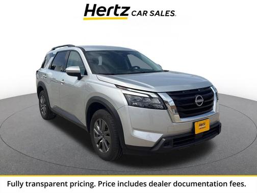 Brilliant Silver Metallic 2025 Nissan Pathfinder SV FWD