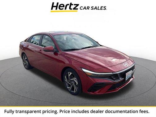 Ultimate Red 2025 Hyundai ELANTRA Limited