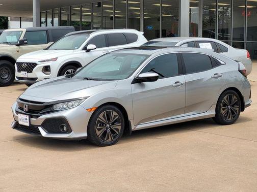Lunar Silver Metallic 2018 Honda Civic EX