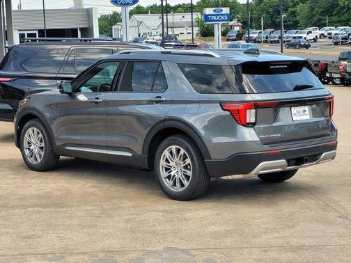 Carbonized Gray Metallic 2026 Ford Explorer Platinum