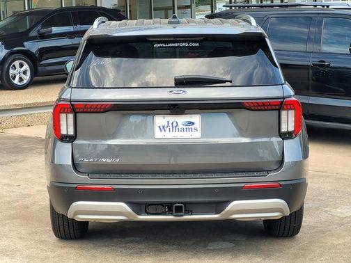 Carbonized Gray Metallic 2026 Ford Explorer Platinum
