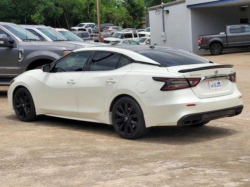 Pearl White Tricoat 2019 Nissan Maxima 3.5 SR