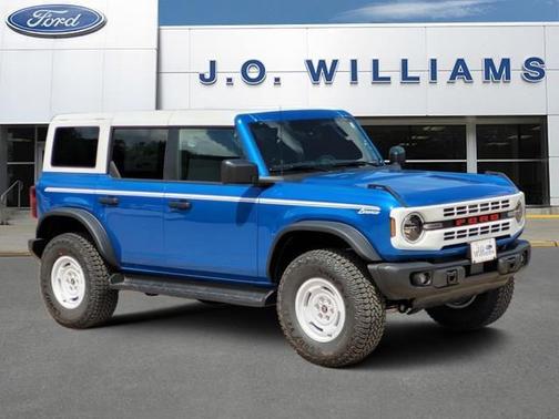 Velocity Blue Metallic 2026 Ford Bronco Heritage Edition