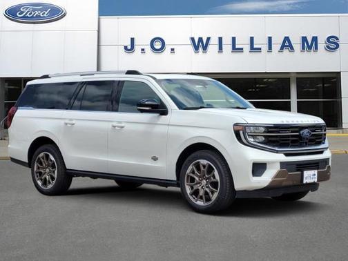 Star White Metallic Tri-Coat 2026 Ford Expedition Max King Ranch