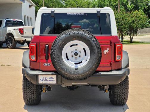 Ruby Red Metallic Tinted Clearcoat 2026 Ford Bronco Heritage Edition