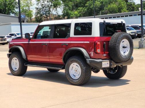 Ruby Red Metallic Tinted Clearcoat 2026 Ford Bronco Heritage Edition