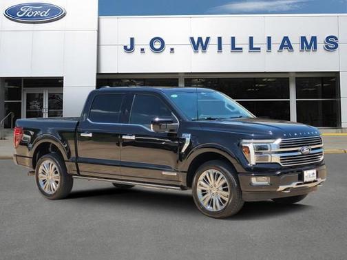 Agate Black Metallic 2024 Ford F-150 Platinum