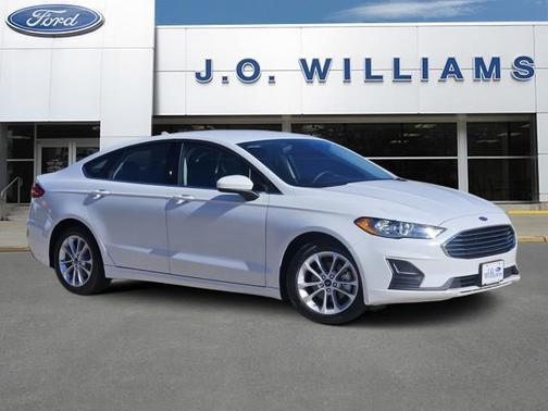 Oxford White 2020 Ford Fusion Hybrid SE