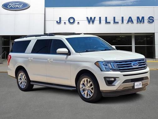 Star White Metallic Tri-Coat 2021 Ford Expedition Max XLT