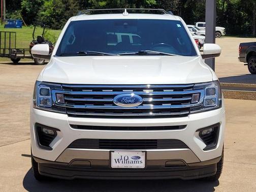 Star White Metallic Tri-Coat 2021 Ford Expedition Max XLT