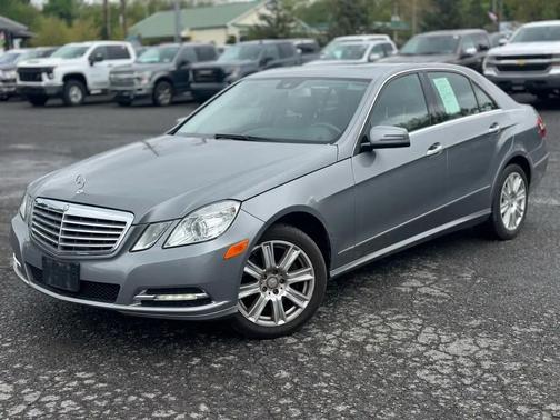 Silver 2013 Mercedes-Benz E-Class E350 4MATIC Sedan