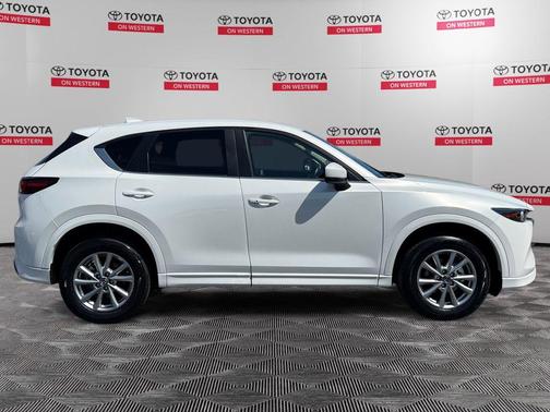 Rhodium White Metallic 2025 Mazda CX-5 2.5 S Preferred Package