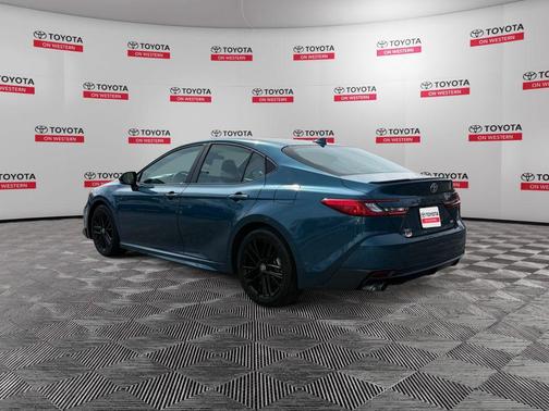 Dark Green 2025 Toyota Camry SE