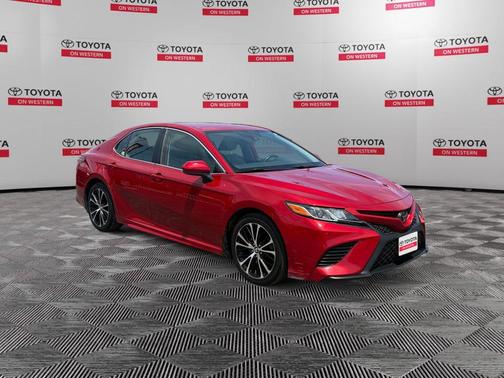 Supersonic Red 2019 Toyota Camry SE