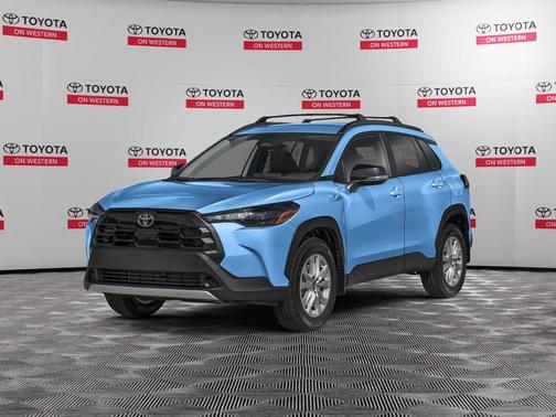 Cavalry Blue 2026 Toyota Corolla Cross LE