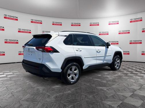 White 2022 Toyota RAV4 XLE