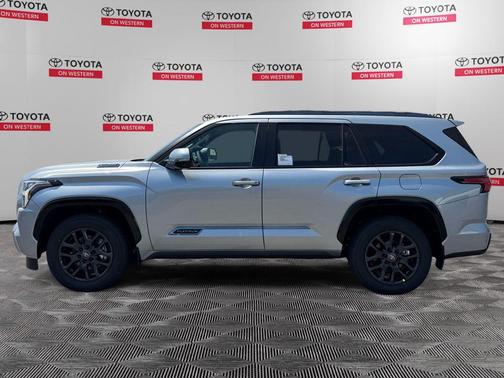 Celestial Silver 2026 Toyota Sequoia Platinum