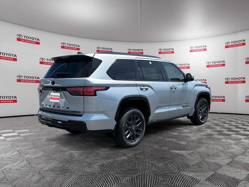 Celestial Silver 2026 Toyota Sequoia Platinum