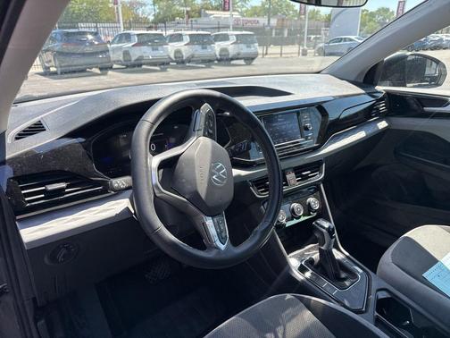 Platinum Gray Metallic 2024 Volkswagen Taos 1.5T S