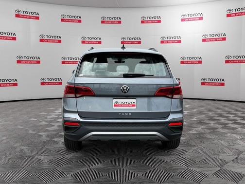 Platinum Gray Metallic 2024 Volkswagen Taos 1.5T S