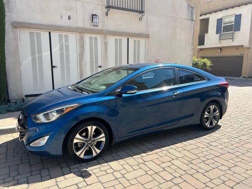 Windy Sea Blue 2014 Hyundai ELANTRA SE