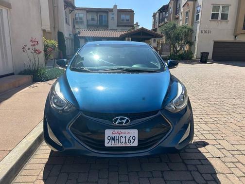 Windy Sea Blue 2014 Hyundai ELANTRA SE