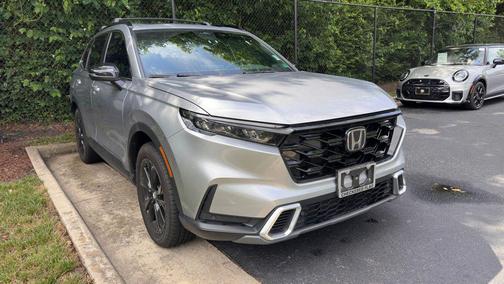 Silver 2024 Honda CR-V Hybrid Sport Touring AWD