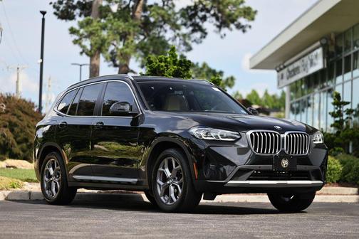 Black Sapphire Metallic 2022 BMW X3 xDrive30i