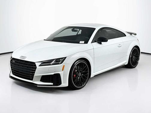 Glacier White Metallic 2022 Audi TTS TFSI quattro S tronic
