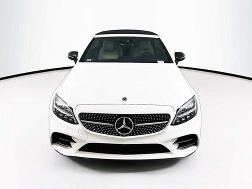 Polar White 2022 Mercedes-Benz C-Class Cabriolet