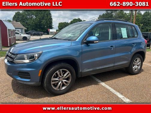 Pacific Blue 2017 Volkswagen Tiguan 2.0T S