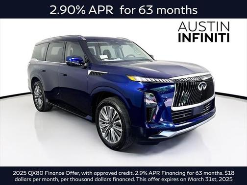 2025 INFINITI QX80 Luxe