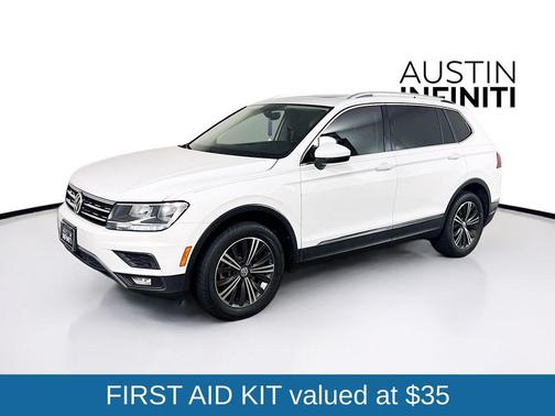 Pure White 2019 Volkswagen Tiguan 2.0T SEL