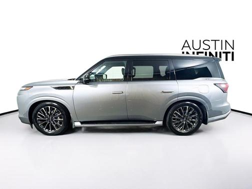 Dynamic Metal/Black Obsidian 2026 INFINITI QX80 AUTOGRAPH AWD