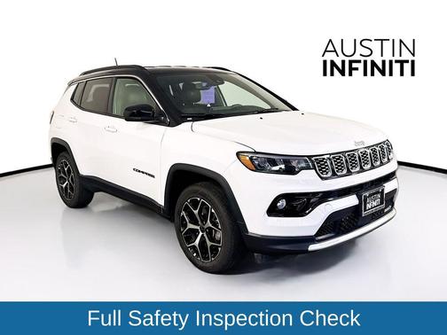 Bright White Clearcoat 2025 Jeep Compass Limited
