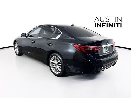 Black Obsidian 2021 INFINITI Q50 3.0t LUXE