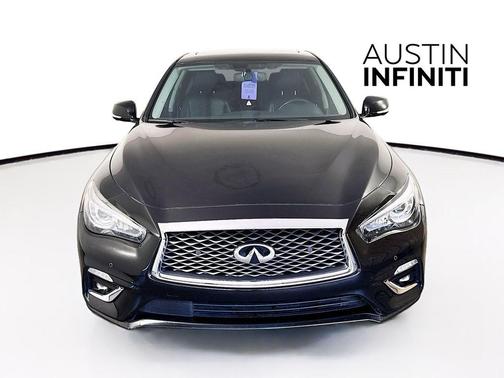 Black Obsidian 2021 INFINITI Q50 3.0t LUXE