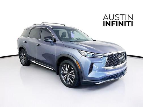 Moonbow Blue 2023 INFINITI QX60 SENSORY