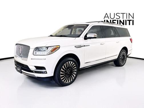 Pristine White 2020 Lincoln Navigator Black Label