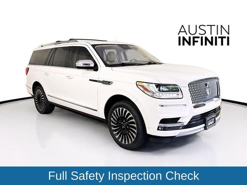 Pristine White 2020 Lincoln Navigator Black Label