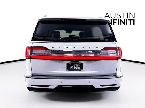 Pristine White 2020 Lincoln Navigator Black Label