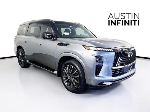 Dynamic Metal/Black Obsidian 2026 INFINITI QX80 AUTOGRAPH AWD